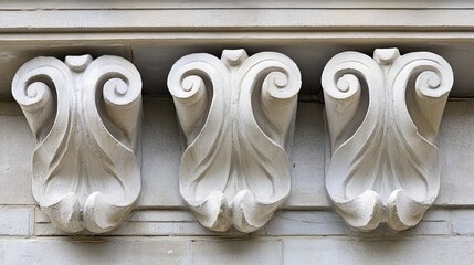 Unique Architectural Detail of High Rise Building