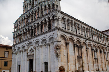 Obraz premium piazza dei miracoli city Italy Lucca