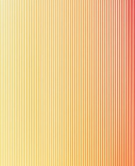 Obraz premium Vertical gradient from light yellow to orange with evenly spaced horizontal lines in the background
