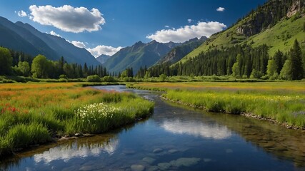 ValleyBackgrounds, ScenicValleyVisuals, MountainValleyDesigns, NatureLandscapeGraphics
