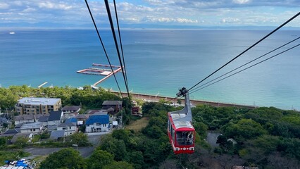 夏の須磨浦山上遊園から見る大阪湾
