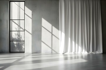 Fototapeta premium Empty Hall in Modern Office Building