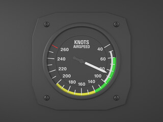Flight instrument airspeed indicator
