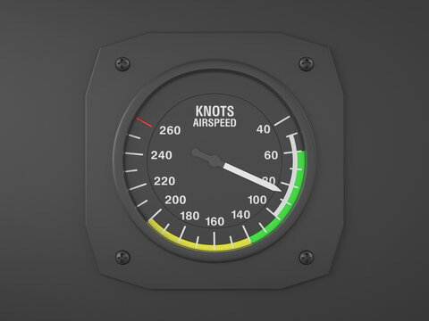 Flight instrument airspeed indicator