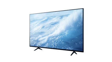 Fototapeta premium lcd monitor with blue sky