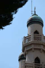 The dome and building of the Kobe Muslim Mosque, which is the first mosque in Japan
