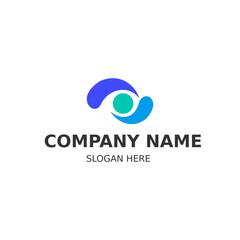 Modern creative logo design that is suitable for use as company branding