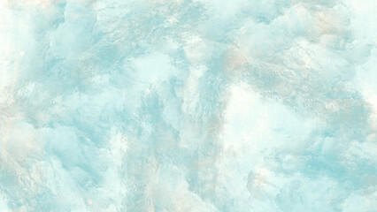 Obraz premium Abstract grunge tint light blue watercolor background. Subtle watercolor paper texture with soft blue and gray shades.