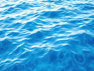 Obraz premium A mesmerizing blue water wave texture background, perfect for design projects and digital artwork, blue, aqua