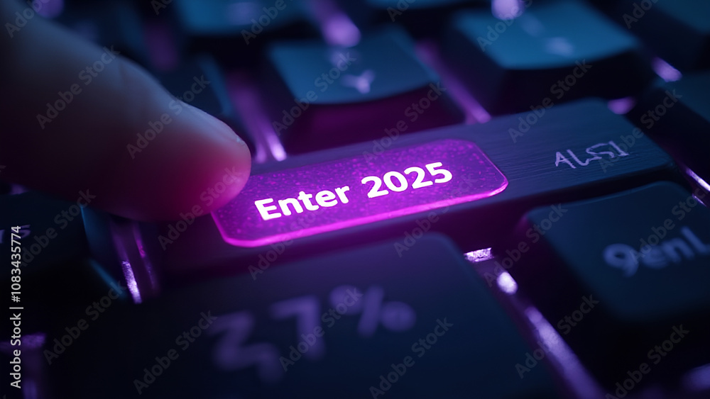 Fototapete The theme focuses on a keyboard key The key labeled 
