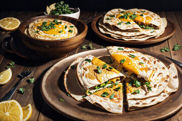  citrus flatbreads