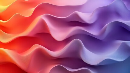 Fototapeta premium Abstract red and purple waves creating a vibrant and dynamic composition. Ideal for themes of energy, creativity, and modern design.