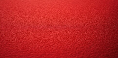Fototapeta premium Red felt background, red color background