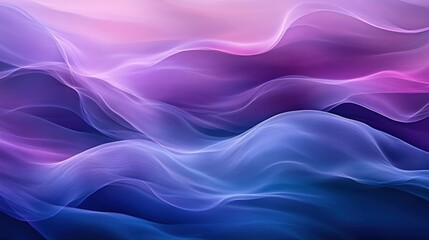 Fototapeta premium Abstract Blue and Purple Swirling Waves