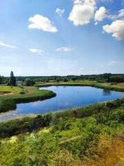 Obraz premium landscape with lake
