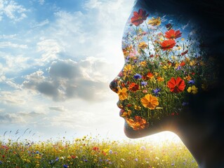 Explore the beautiful intersection of nature and emotion through floral portraits that inspire serenity and reflection