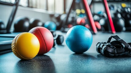 Fitness balls are essential for enhancing workouts and stability.
