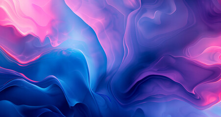 Obraz premium deep blue abstract fluid background 