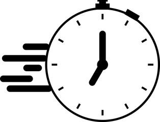 Obraz premium Timer Line Icon