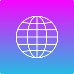 Obraz premium Globe Icon