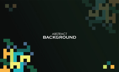 Abstract Background with Pixel Style