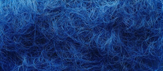 Obraz premium Abstract Blue Fiber Texture