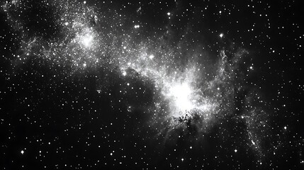 Obraz premium Background space galaxy star, Black background with a white grunge texture
