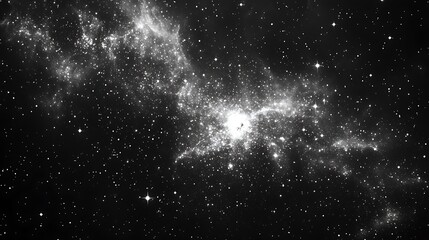 Obraz premium Background space galaxy star, Black background with a white grunge texture