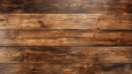 Naklejka premium Close-up View of Horizontal Wooden Planks