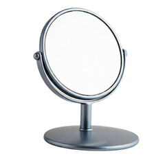 Fototapeta premium Handheld Face Mirror. Standing Face Mirror. png isolated background. transparent background