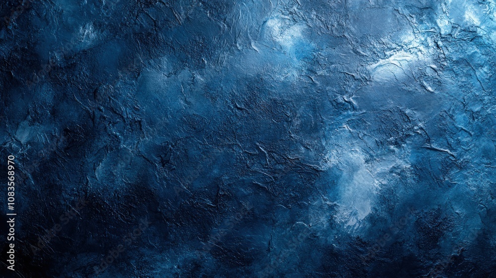 Poster abstract blue textured background with light and dark variations