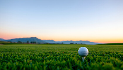 golf ball on field