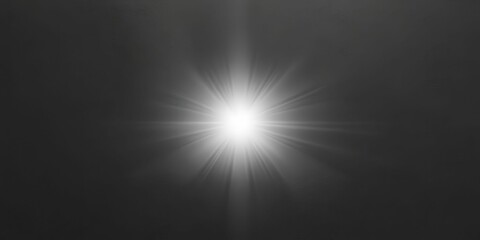 Obraz premium Light beam action in dark environment 3d banner design concept for high-contrast visuals creative graphic display