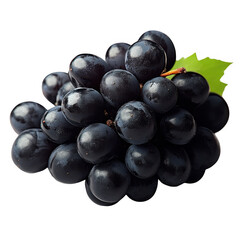 Fototapeta premium Ripe Red Grapes Close-Up Fresh Fruit