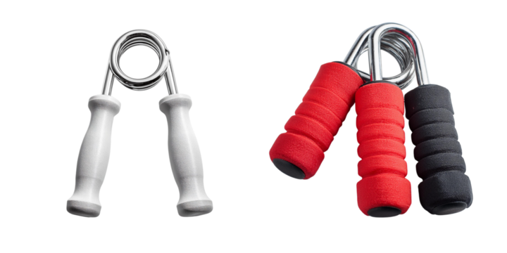 Hand Grippers for Strength Training and Fitness, isolated on transparent background