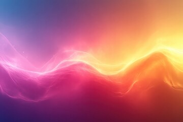 Abstract Colorful Waves