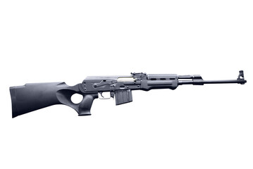 ak47 semi automatic hunting rifle transparent