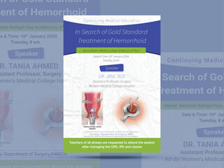 Medical Event Flyer Design 7