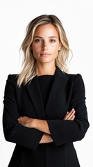 Confident Business Woman in Formal Attire