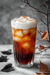 coffee with ice