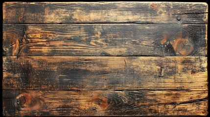 A top down view of an old wooden table texture background