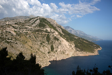 Makarska Riviera, Croatia, summer, morning.