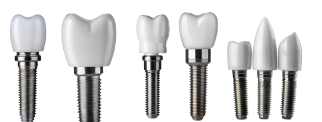 Dental implants showcasing advanced technology for improved oral health and aesthetics.
