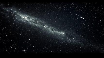 A very dark black background with faint white star, Space star beautiful background