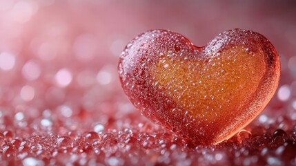 Obraz premium Valentine pink background