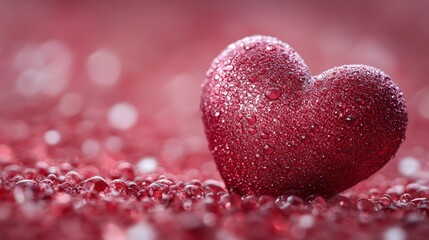 Obraz premium Valentine red background