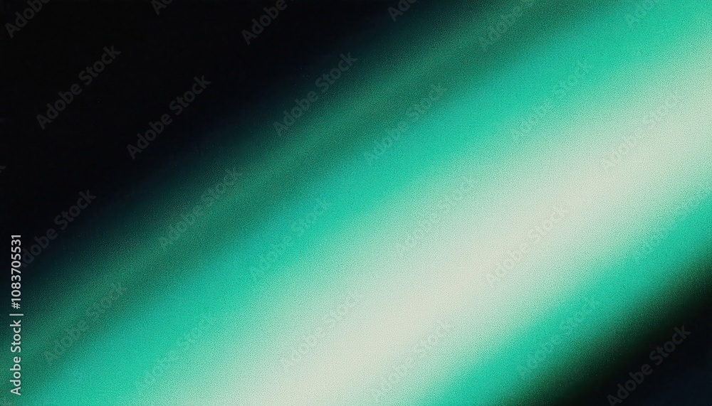 Aufkleber Vibrant Gradient Textured Background in Aqua and Black Tones. Perfect for Modern Design, Technology Branding, Futuristic Digital Art Projects, or Web UI Concepts Highlighting Elegance and Depth