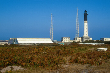 usine de d&eacute;salanisation de l'eau de mer, Ile de Sein, Parc naturel r&eacute;gional d'Armorique, region Bretagne, 29, France