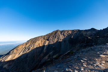 Obraz premium 十勝岳の朝