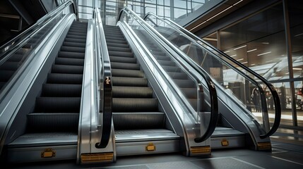 A photo of a clean and vacant stair climber.